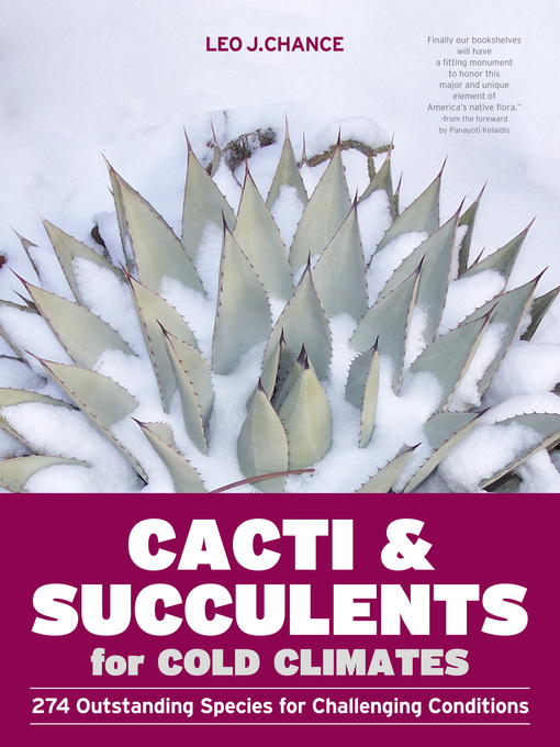 Title details for Cacti and Succulents for Cold Climates by Leo J. Chance - Wait list